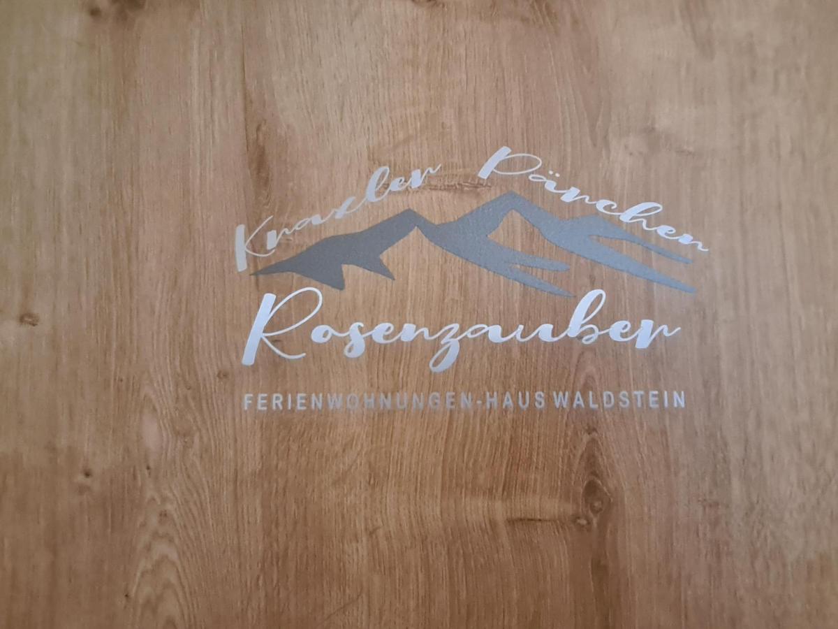 Rosenzauber Kraxler Paerchen Apartman Weißenstadt Kültér fotó